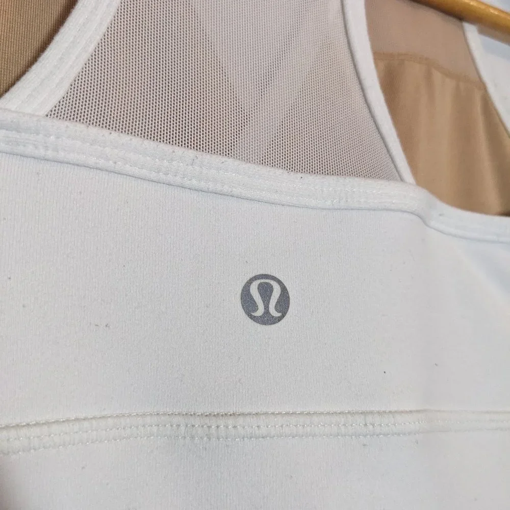Lululemon Cross-front, Mesh Racerback Tank - Picture 4 of 16